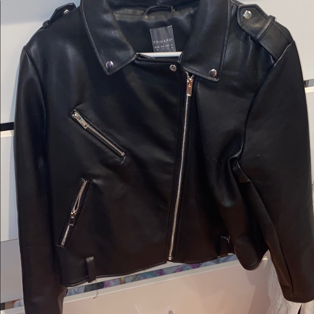 Women’s pleather jacket